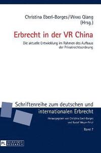bokomslag Erbrecht in der VR China