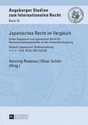 Henning Rosenau, Oliver Schön - Japanisches Recht Im Vergleich, Inbunden