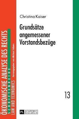 bokomslag Grundsaetze angemessener Vorstandsbezuege