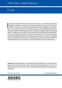 bokomslag Integration in das wirtschaftliche, kulturelle und gesellschaftliche Leben