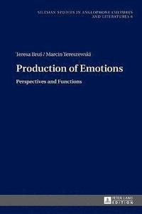 bokomslag Production of Emotions