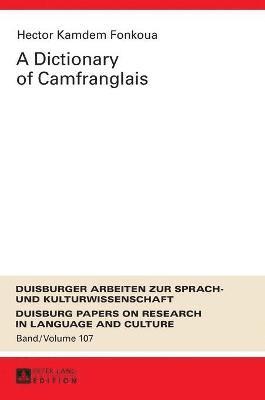 bokomslag A Dictionary of Camfranglais