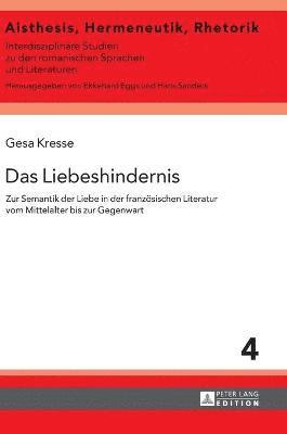 Gesa Kresse, Hans Sanders - Liebeshindernis, Inbunden
