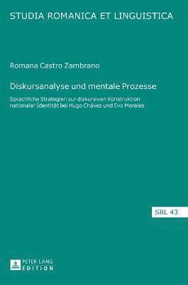 Romana Castro Zambrano, Elmar Schafroth - Diskursanalyse und mentale Prozesse, Inbunden