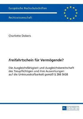 Charlotte Dobers - Freifahrtschein fuer Vermoegende?, Häftad