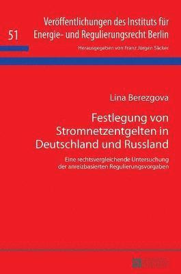 Lina Berezgova, F J Säcker, F J Sacker - Festlegung von Stromnetzentgelten in Deutschland und Russland, Inbunden