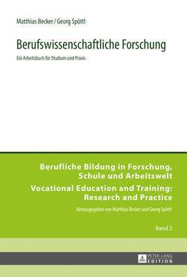 Matthias Becker, Georg Spöttl, Matthias Becker, Georg Spöttl - Berufswissenschaftliche Forschung, Häftad