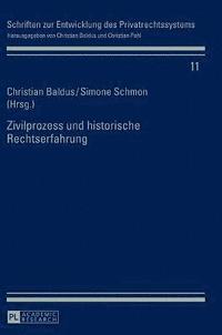 bokomslag Zivilprozess Und Historische Rechtserfahrung