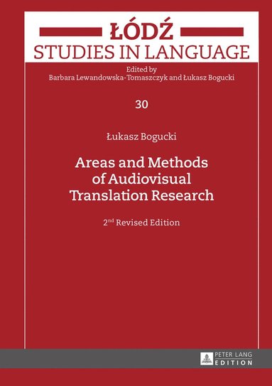 bokomslag Areas and Methods of Audiovisual Translation Research