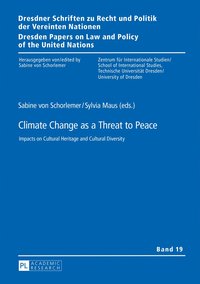 bokomslag Climate Change as a Threat to Peace