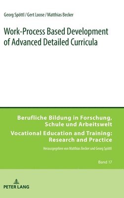 bokomslag Work-Process Based Development of Advanced Detailed Curricula