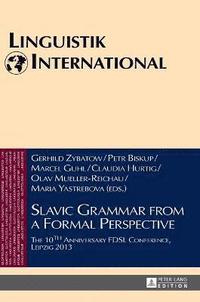 bokomslag Slavic Grammar from a Formal Perspective