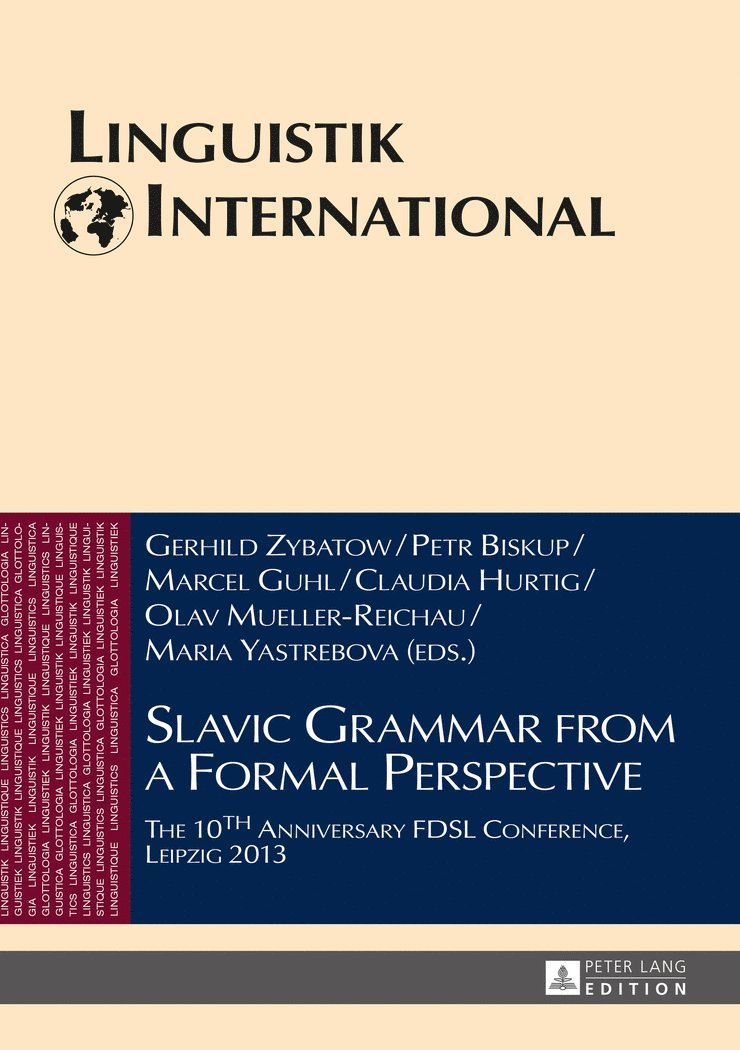 Slavic Grammar from a Formal Perspective 1