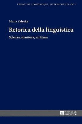 bokomslag Retorica della Linguistica