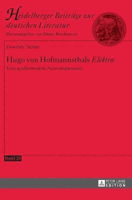Hugo von Hofmannsthals Elektra 1