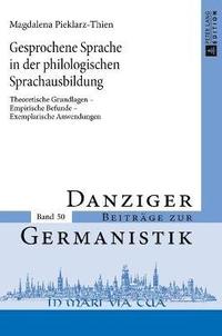 bokomslag Gesprochene Sprache in der philologischen Sprachausbildung