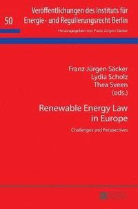bokomslag Renewable Energy Law in Europe
