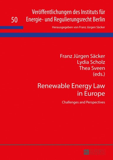 bokomslag Renewable Energy Law in Europe