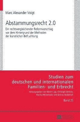 Marc Alexander Voigt, Marina Wellenhofer - Abstammungsrecht 2.0, Inbunden