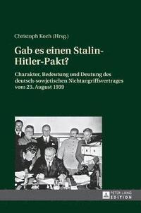 bokomslag Gab es einen Stalin-Hitler-Pakt?