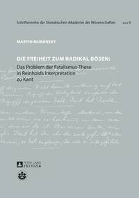 bokomslag Die Freiheit Zum Radikal Boesen