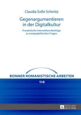 bokomslag Gegenargumentieren in Der Digitalkultur