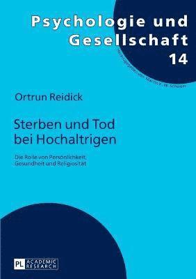 bokomslag Sterben und Tod bei Hochaltrigen