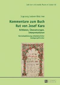 bokomslag Kommentare zum Buch Rut von Josef Kara