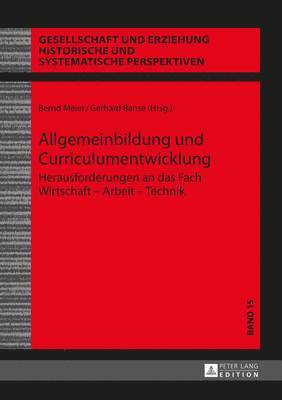 Allgemeinbildung Und Curriculumentwicklung 1