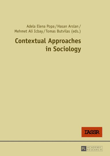 bokomslag Contextual Approaches in Sociology