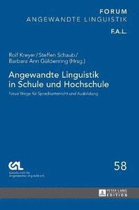 bokomslag Angewandte Linguistik in Schule und Hochschule