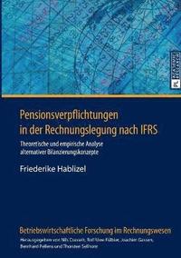 bokomslag Pensionsverpflichtungen in der Rechnungslegung nach IFRS