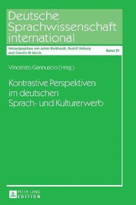 bokomslag Kontrastive Perspektiven Im Deutschen Sprach- Und Kulturerwerb