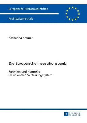 Katharina Kramer - Europaeische Investitionsbank, Häftad