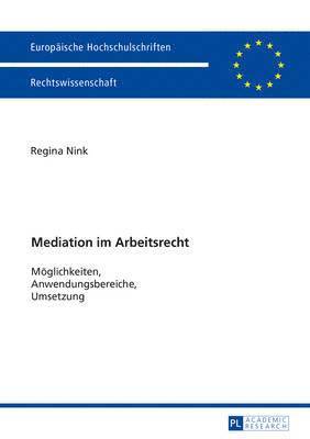 Mediation Im Arbeitsrecht 1