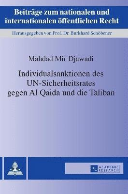 bokomslag Individualsanktionen des UN-Sicherheitsrates gegen Al Qaida und die Taliban