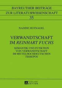 bokomslag Verwandtschaft Im 'Reinhart Fuchs'