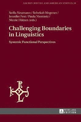 Challenging Boundaries in Linguistics 1