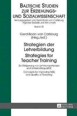 Strategien der Lehrerbildung / Strategies for Teacher Training