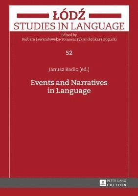 bokomslag Events and Narratives in Language