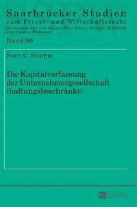 bokomslag Die Kapitalverfassung der Unternehmergesellschaft (haftungsbeschraenkt)