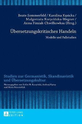 bokomslag Uebersetzungskritisches Handeln