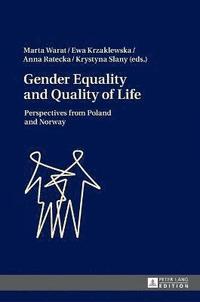 bokomslag Gender Equality and Quality of Life