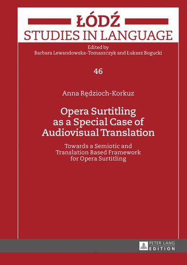 bokomslag Opera Surtitling as a Special Case of Audiovisual Translation