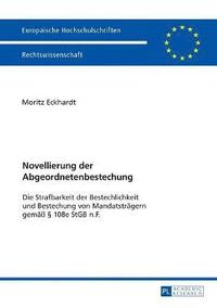 bokomslag Novellierung der Abgeordnetenbestechung