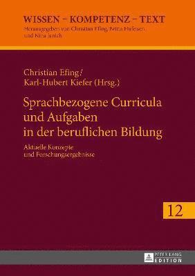 bokomslag Sprachbezogene Curricula und Aufgaben in der beruflichen Bildung