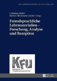 bokomslag Fremdsprachliche Lehrmaterialien - Forschung, Analyse Und Rezeption