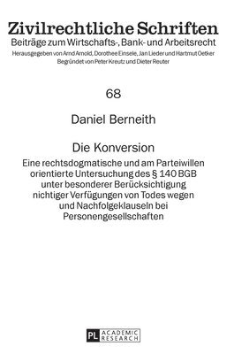 Daniel Berneith - Konversion, Inbunden