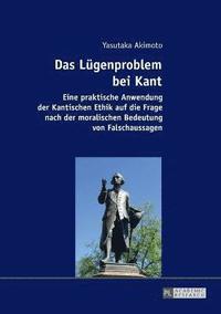 bokomslag Das Luegenproblem bei Kant