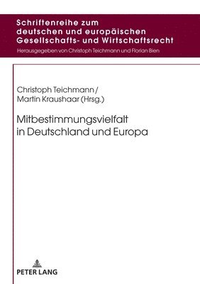 Christoph Teichmann, Martin Kraushaar - Mitbestimmungsvielfalt in Deutschland und Europa, Inbunden